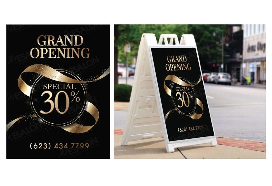 A-Frame Sidewalk Sign